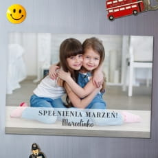 Magnes ze zdj�ciem PREZENT NA URODZINY DZIECKA