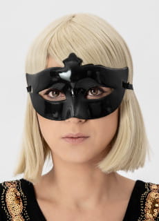 Maska karnawaowa czarna