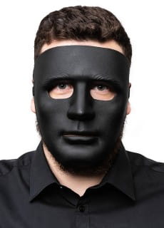Maska na ca twarz czarna