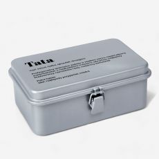 Metalowa skrzyneczka dla taty DEFINICJA szara