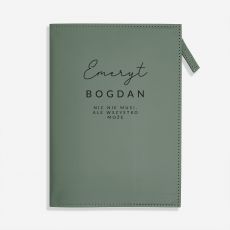 Notes z zamkiem EMERYT NIC NIE MUSI prezent dla emeryta