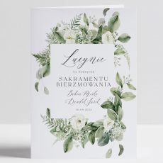 Personalizowana KARTKA NA BIERZMOWANIE