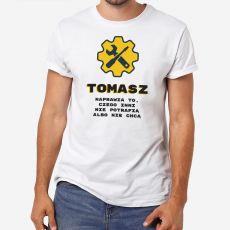 Personalizowana koszulka PREZENT DLA KONSERWATORA - S