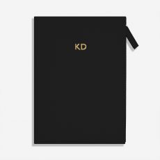 Personalizowany notatnik na zamek Z INICJAAMI