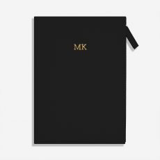 Personalizowany notes na zamek Z INICJAAMI