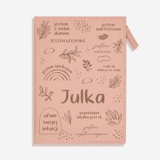 Personalizowany notes nastolatki SELF LOVE
