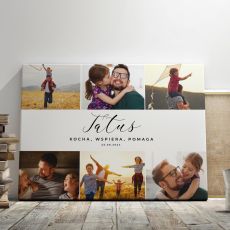 Personalizowany obraz dla taty KOLA 70 x 50cm