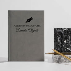 Planer nauczyciela PREZENT NA DZIE NAUCZYCIELA szary