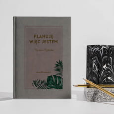 Planner bez dat szary CZASOOGARNIACZ prezent dla kobiety