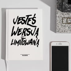 Planner ksikowy biay LIMITOWANY prezent na urodziny dla niego