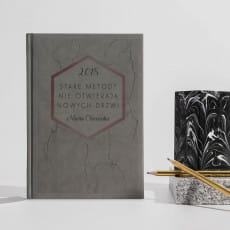 Planner personalizowany szary NOWE METODY prezent z dedykacj