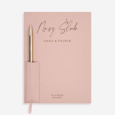Wedding planner z dugopisem NASZ LUB