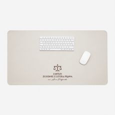 Podkadka na biurko z grawerem PREZENT DLA PRAWNICZKI