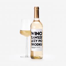 Prezent na przeprosiny dla przyjaciki WINO LEY PORODKU wino biae