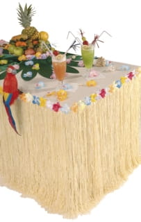 SKIRTING hawajski dekoracja stou