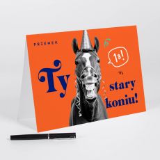 mieszna kartka na 18 STARY KO A4