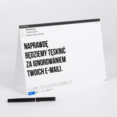 mieszna kartka na poegnanie kolegi z pracy A4 E-MAIL