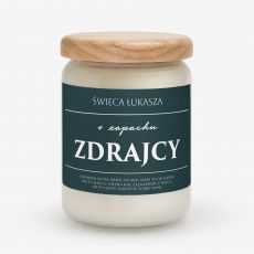 wieca o zapachu ZDRAJCY prezent na odejcie z pracy