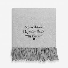 Weniany koc DLA BABCI I DZIADKA