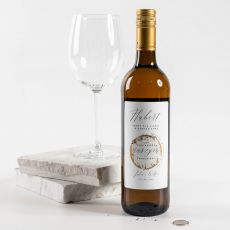 Hiszpaskie wino biae ZDRAPKA DLA WIADKA