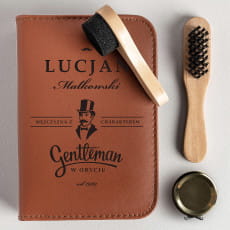 Zestaw do czyszczenia but�w PREZENT DLA GENTLEMANA