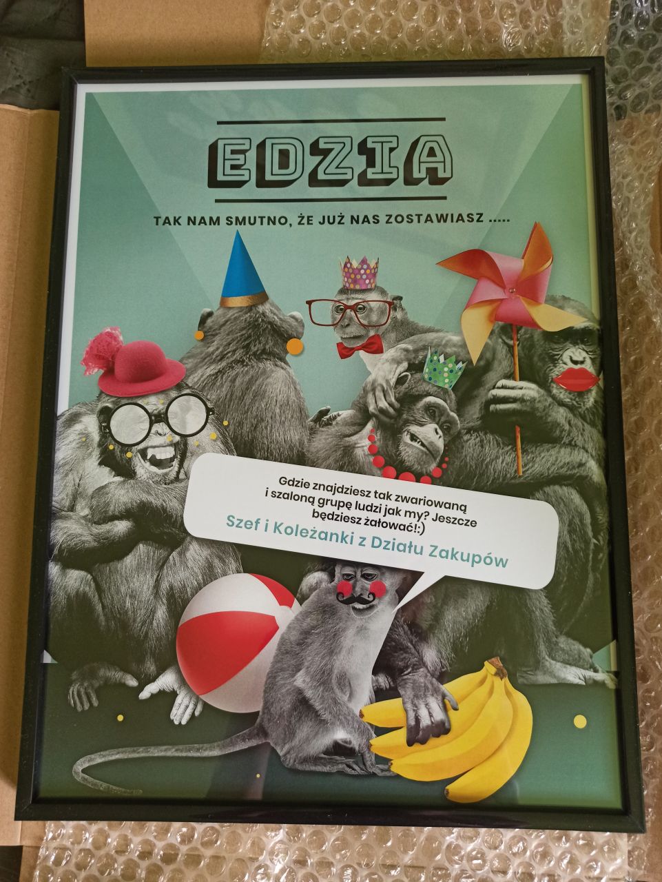 Na Odejście Poety I Pociągu Osobowego Plakat NA ODEJŚCIE Z PRACY