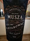 Zdjcie osoby, ktra kupia Rcznik z nadrukiem DLA AMATORW WHISKY prezent na urodziny