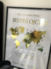 Zdjcie osoby, ktra kupia Plakat z uszlachetnieniem PREZENT DLA OJCA zoty
