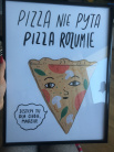 Zdjęcie osoby, która kupiła Plakat personalizowany 31x41 cm PIZZA ROZUMIE prezent dla miłośnika pizzy