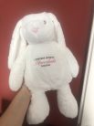 Zdjcie osoby, ktra kupia Personalizowany krlik MASKOTKA NA CHRZEST dla dziewczynki