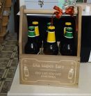 Zdj�cie osoby, kt�ra kupi�a Grawerowane nosid�o na piwo ZAPASY NA CIʯKIE CZASY prezent dla m�czyzny